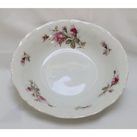 Vintage Fine China Japan - Royal Rose - Serving Vegetable Bowl 9 Inches Round - Picture 1 of 9